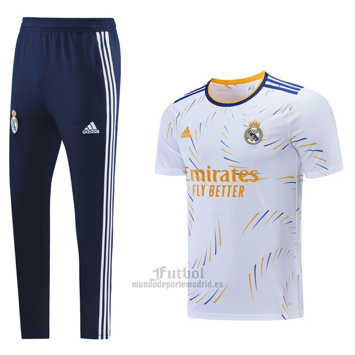Chandal del Real Madrid Manga Corta 2021-2022 Blanco